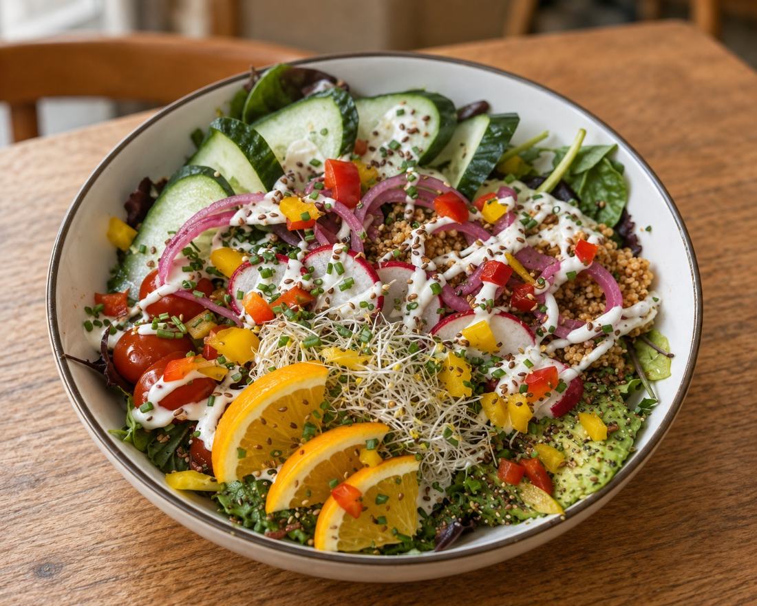 Fancy Salad Bowl