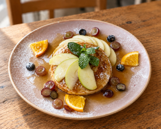 Sweet Canada Pancakes